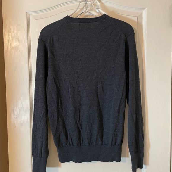Bonobos Extra Fine Merino Wool Lightweight Sweater Men’s Standard L Gray V-Neck - Picture 7 of 7